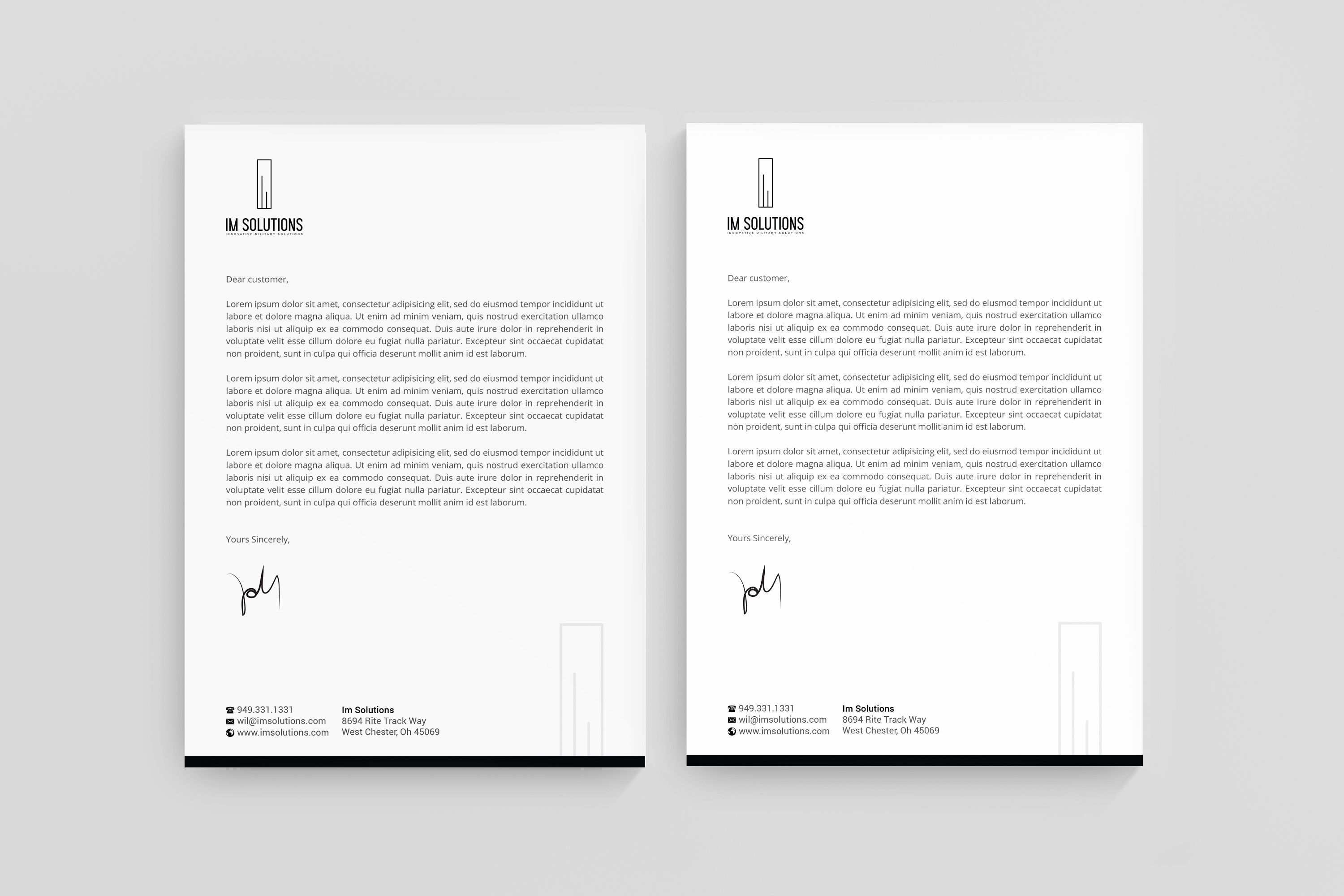 Stationery Design by R.design for IMSolutions | Design #25726927