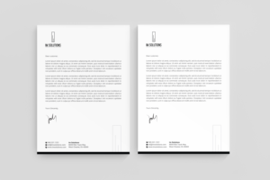 Stationery Design by R.design for IMSolutions | Design: #25726927