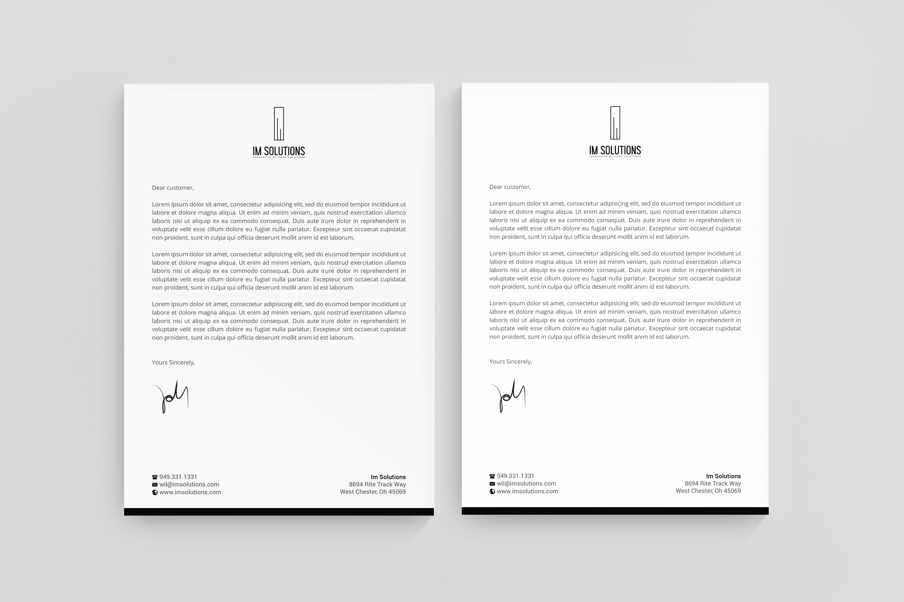 Stationery Design by R.design for IMSolutions | Design #25727107