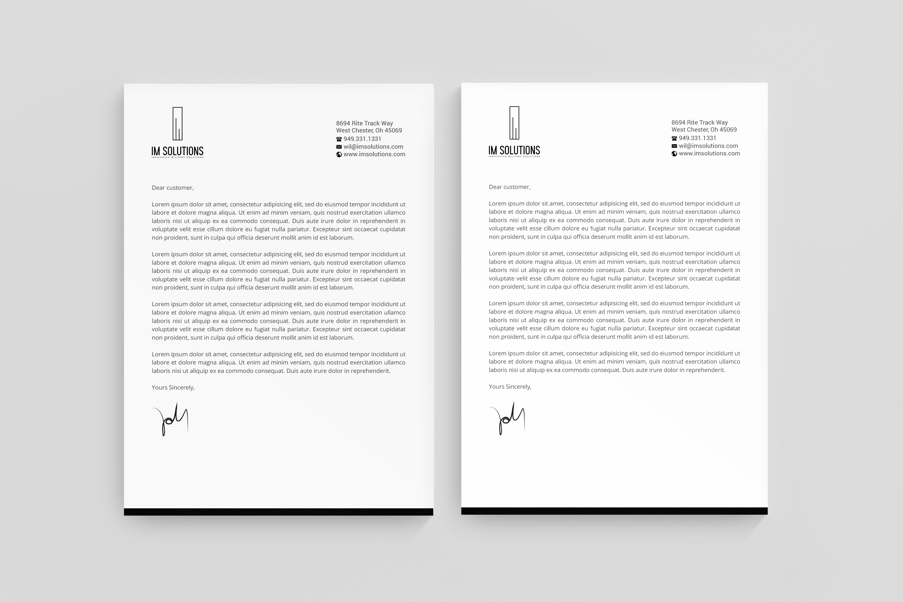 Stationery Design by R.design for IMSolutions | Design #25727198