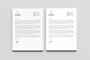 Stationery Design by R.design for IMSolutions | Design: #25727198