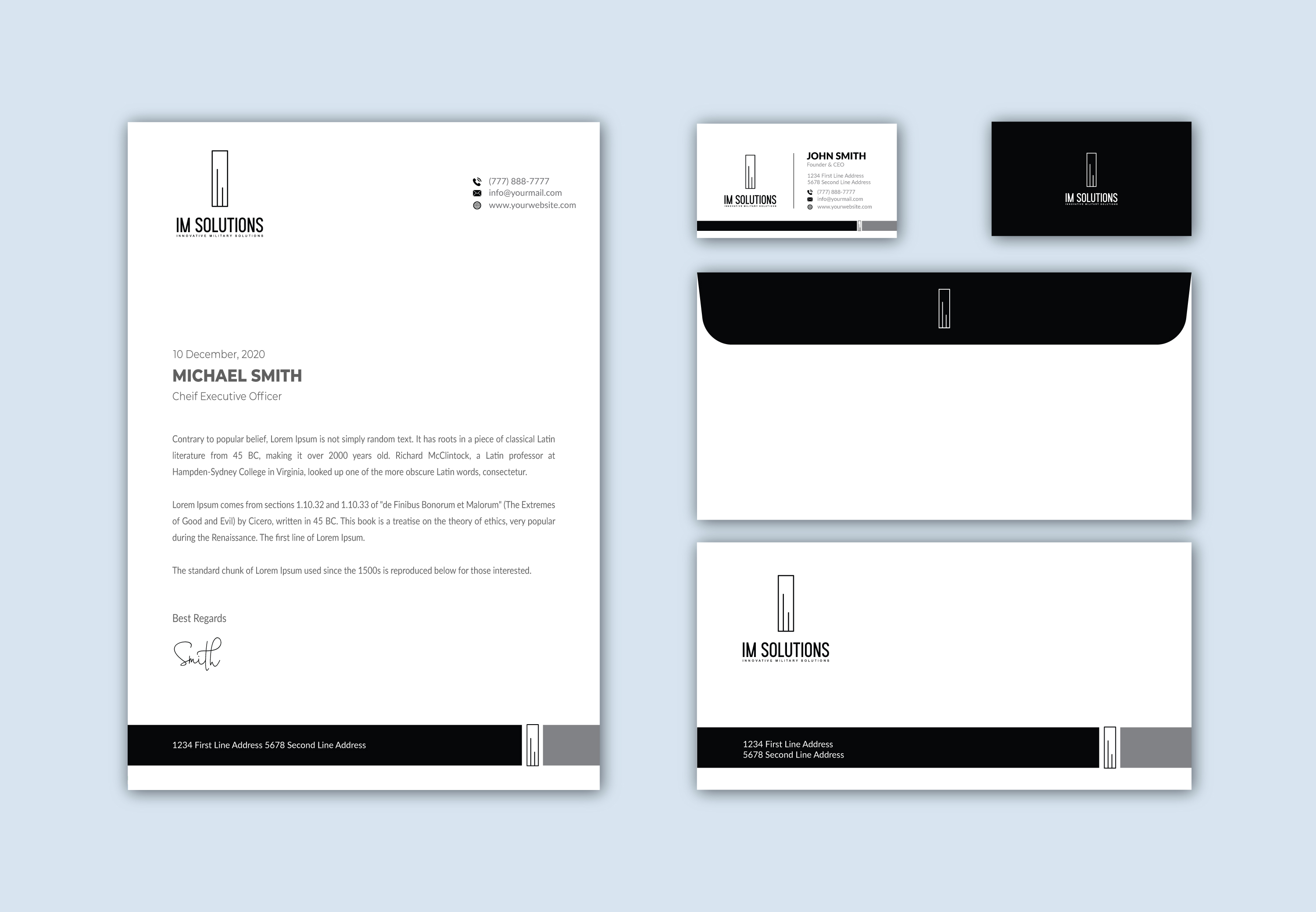 Diseño de Papelería por Musa. A para IMSolutions | Diseño #25716611