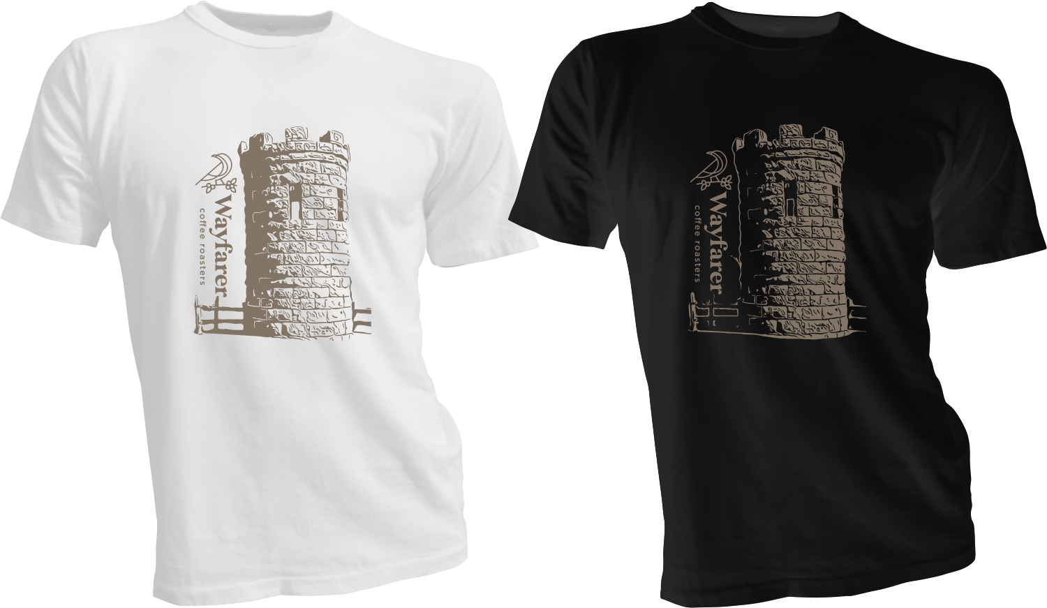 Diseño de Camiseta por bacujkov para Wayfarer Coffee, LLC | Diseño #25734206