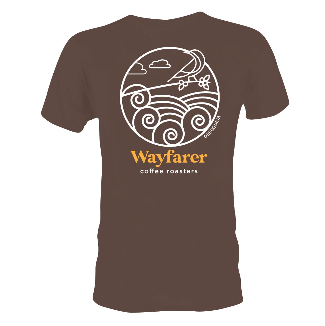 T-shirt Design by 75-R-P-Z for Wayfarer Coffee, LLC | Design #25730806
