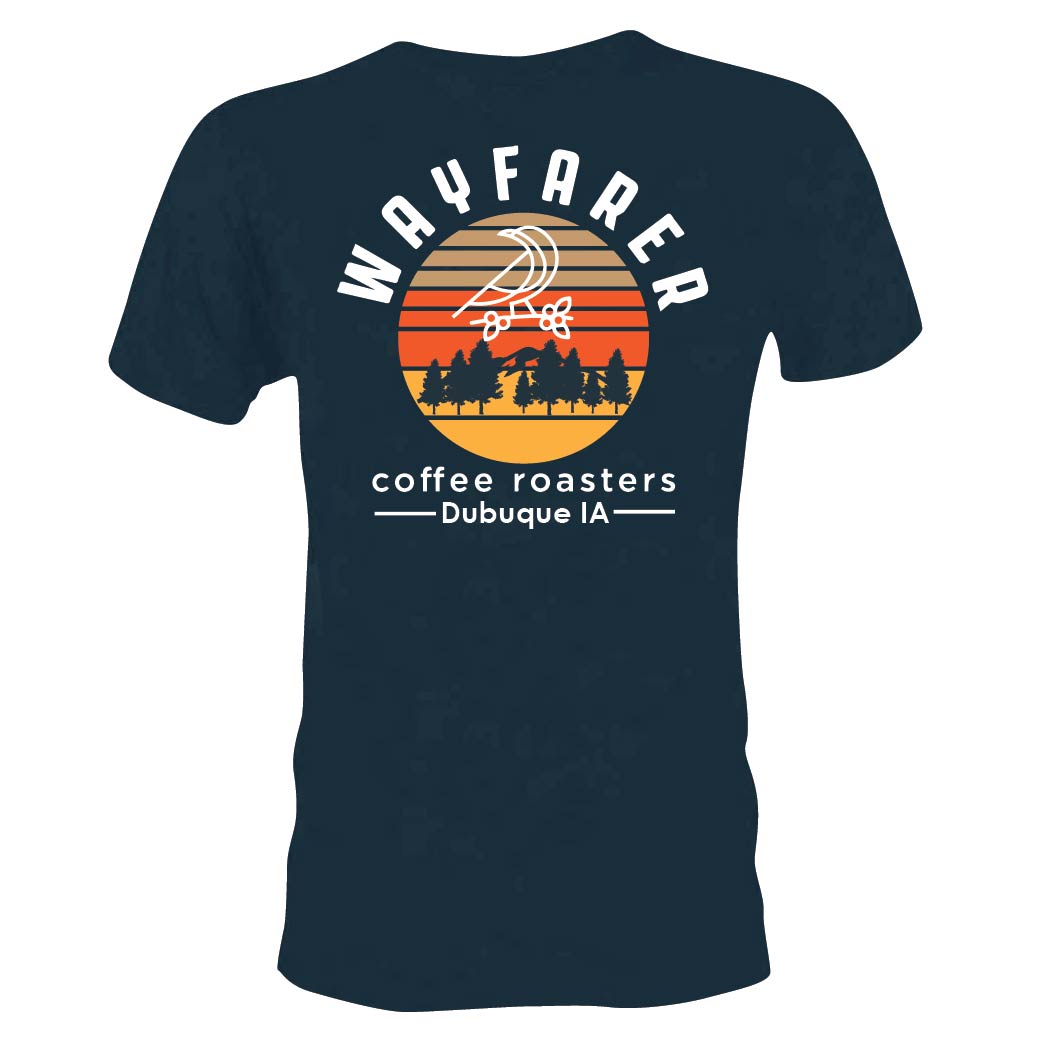 T-shirt Design by 75-R-P-Z for Wayfarer Coffee, LLC | Design #25732859