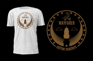 T-shirt Design by D'Mono for Wayfarer Coffee, LLC | Design #25722630