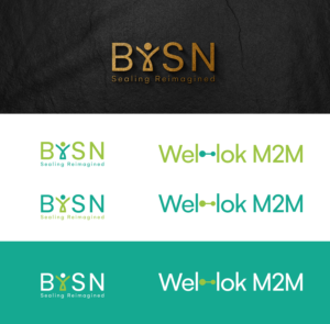 BiSN/ possible tagline: Sealing Reimagined (can change) & Wel-lok M2M/no tagline | Logo Design by lnb...