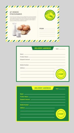 Postcard Design by MAHABA