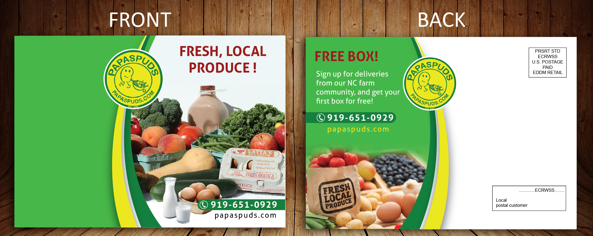 Postcard Design by nyky for this project | Design #25745623