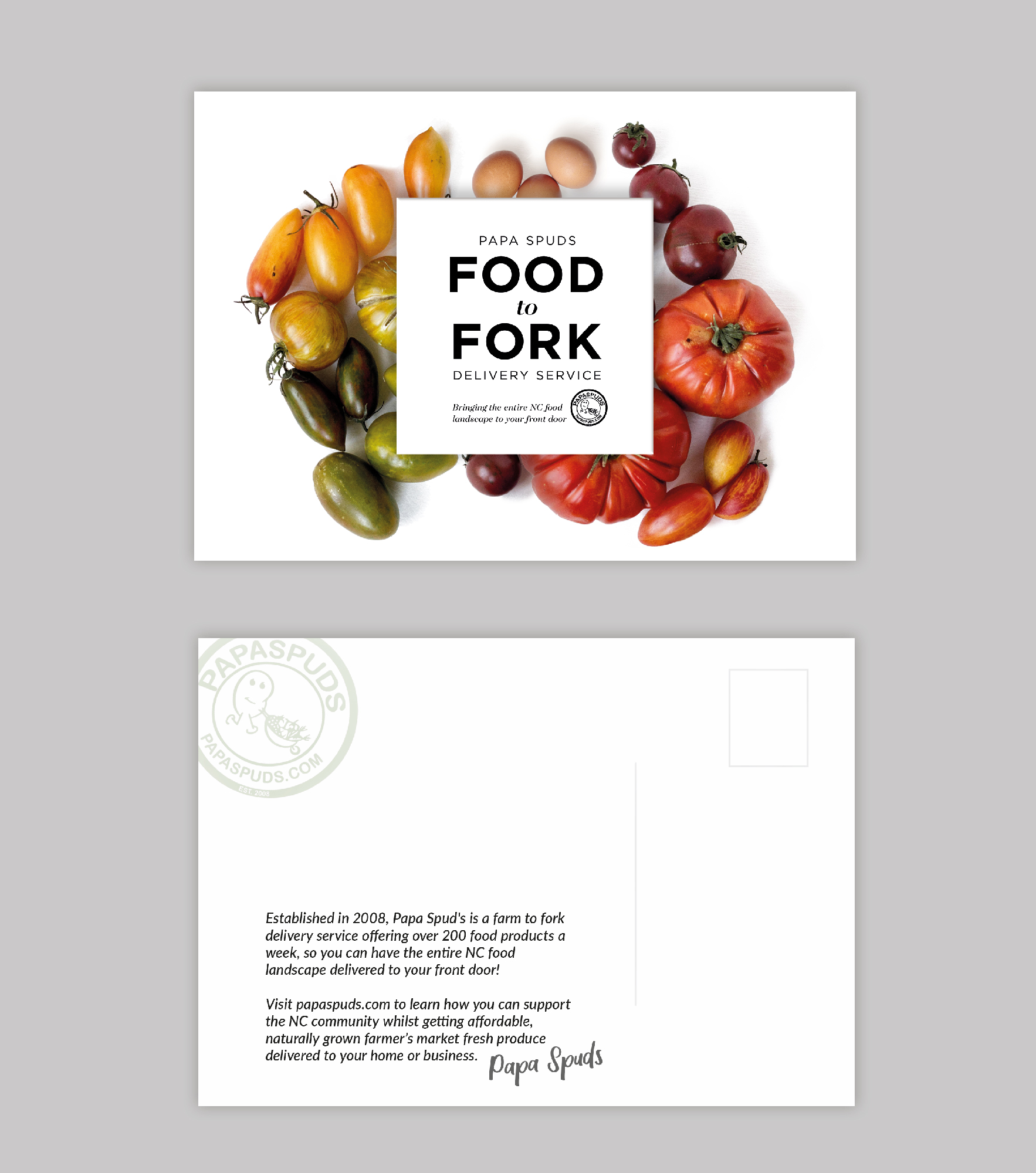 Postcard Design by Rinse Design for this project | Design #25739784