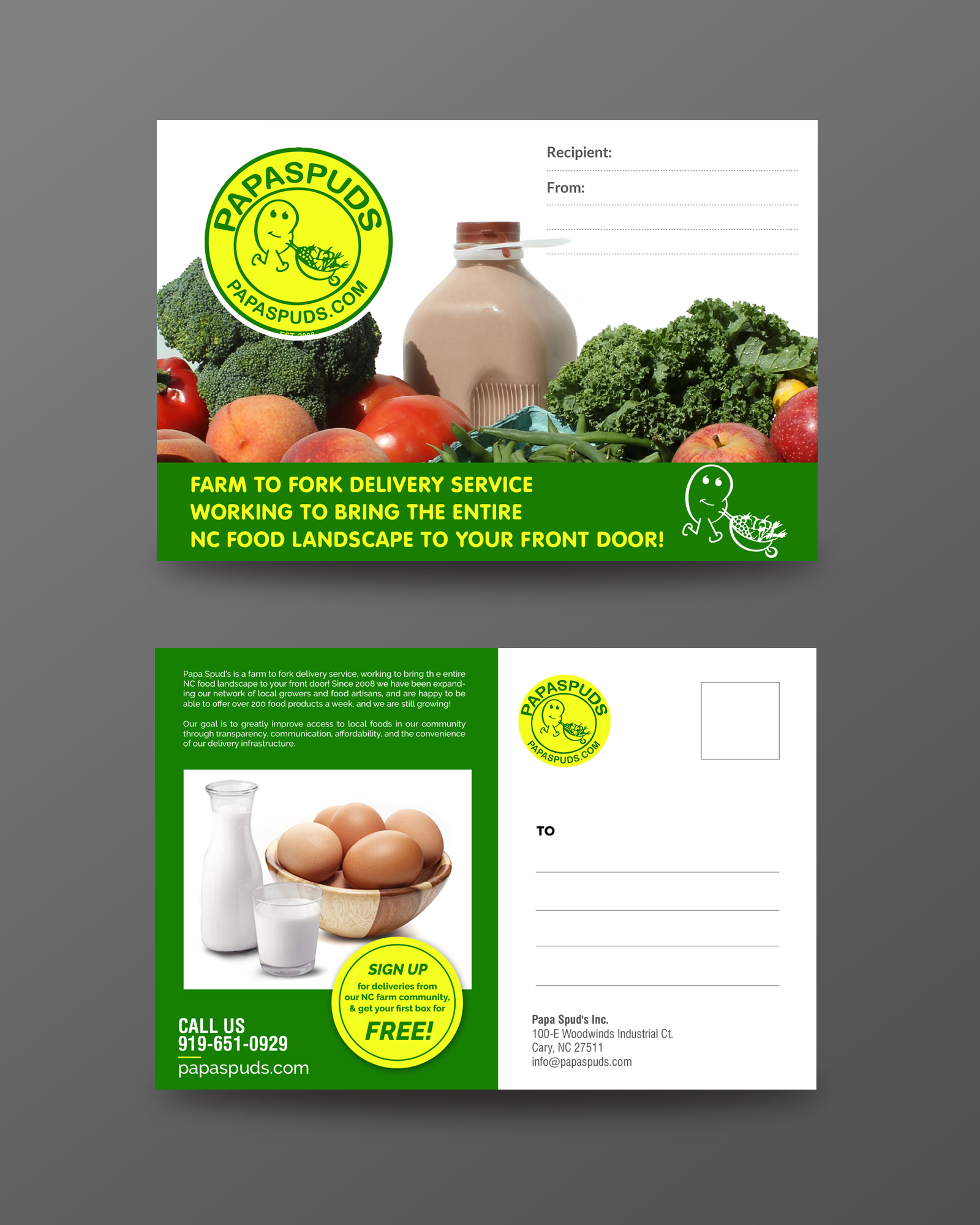 Postcard Design by chandrayaan.creative for this project | Design #25721400