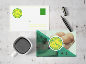 Papa Spud's Local Produce Delivery | Diseño de Postal por DesignDUO