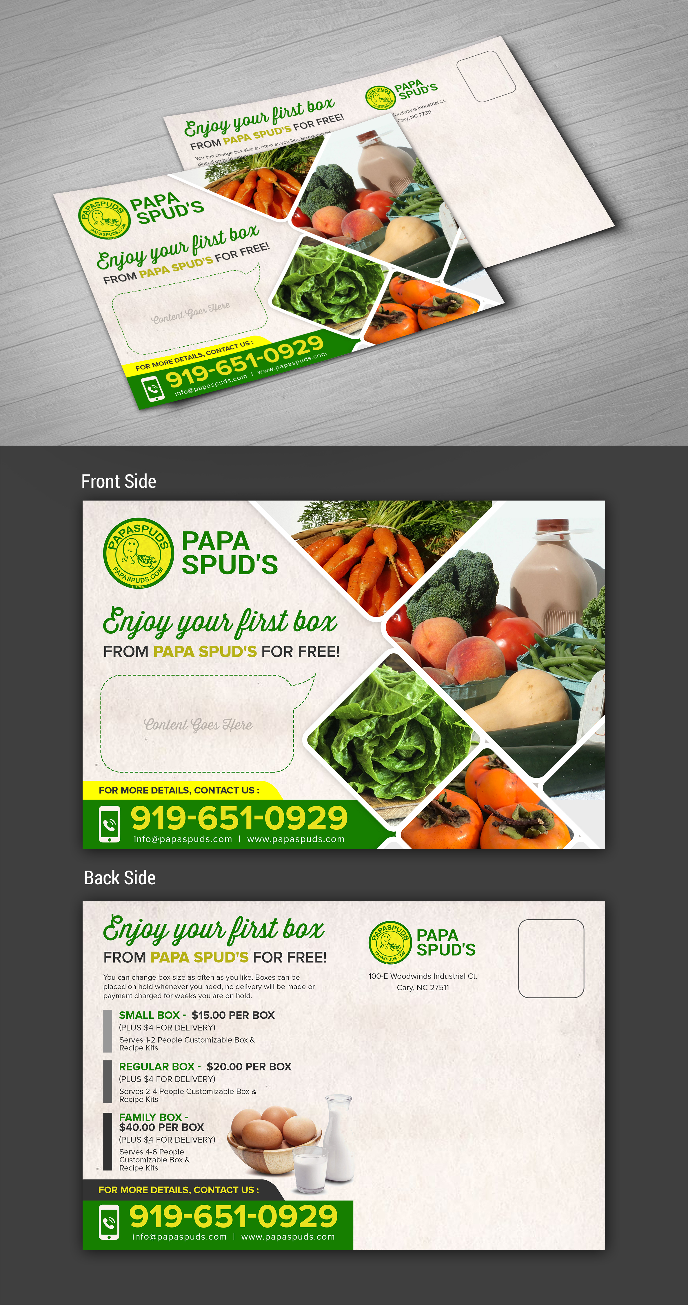 Postcard Design by SAI DESIGNS for this project | Design #25727875