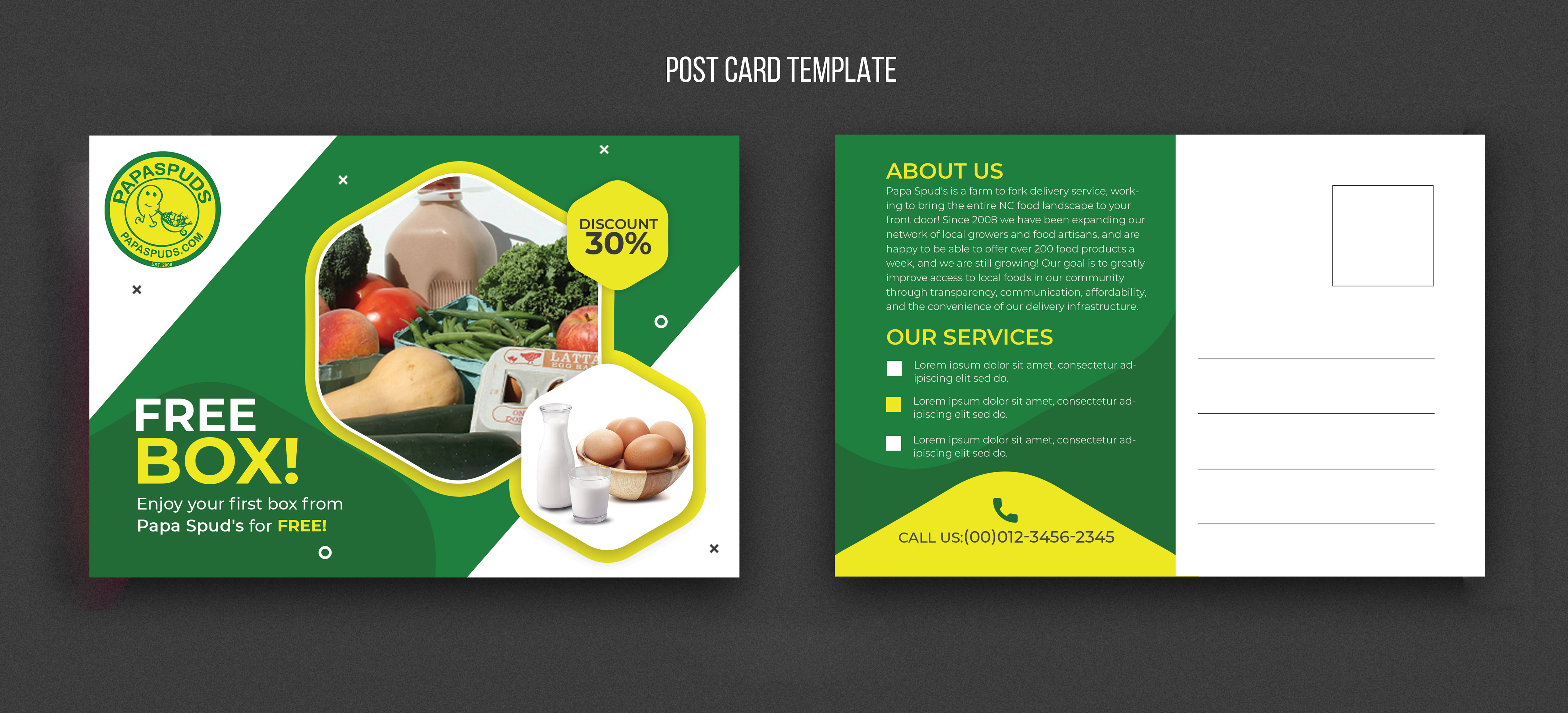 Postcard Design by Bhushan jha for this project | Design #25729317