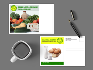 Papa Spud's Local Produce Delivery | Diseño de Postal por GraphicsGuru