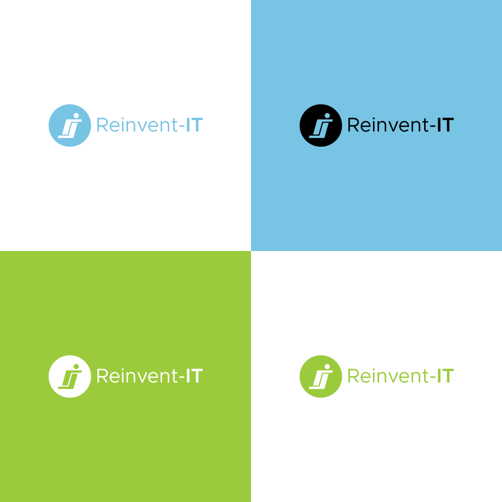 Logo Design by Rhibas for Reinvent-IT | Design #25711728