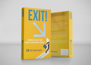 Exit!  Optimizing the Sale of Your Business to Professional Investors | Book Cover Design by CreaTVIT