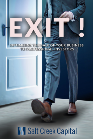 Exit!  Optimizing the Sale of Your Business to Professional Investors | Book Cover Design by Wally_F