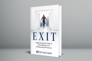 Exit!  Optimizing the Sale of Your Business to Professional Investors | Book Cover Design by espacio_M
