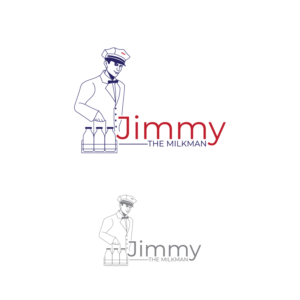 Jimmy The Milkman | Diseño de Logo por Graphic Bricks