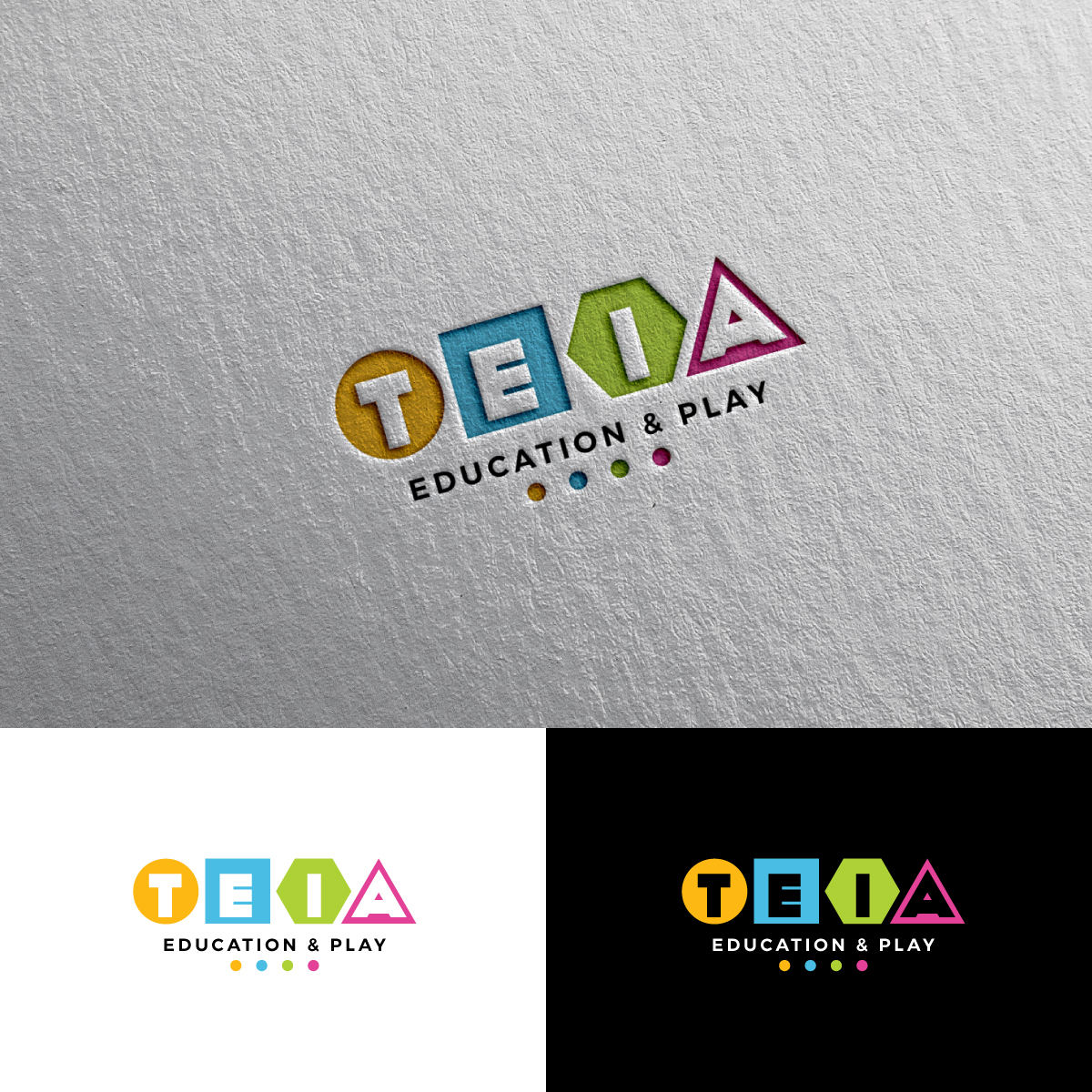 Logo Design by Rii for Teia Education | Design #25718129