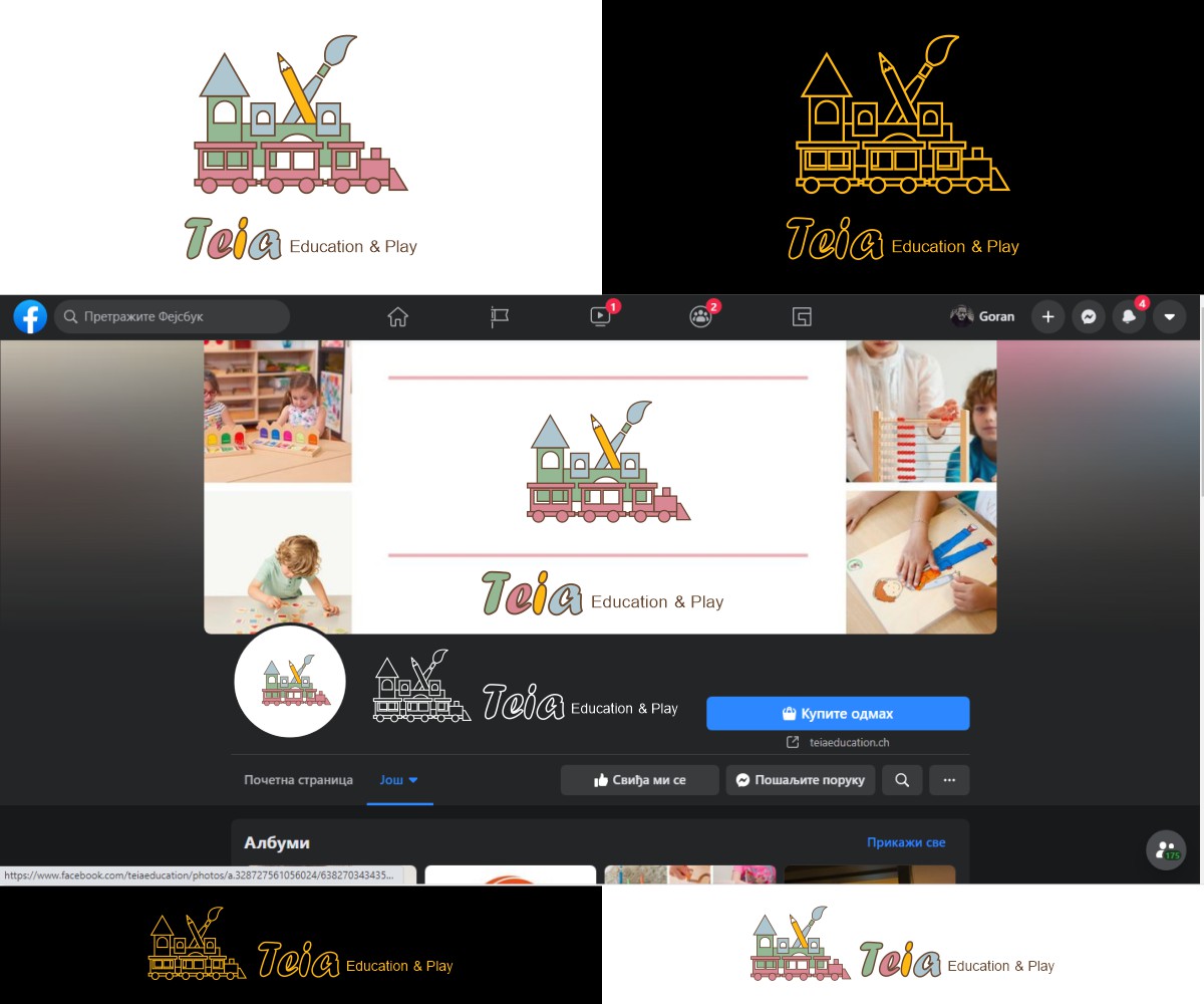 Diseño de Logo por gorant para Teia Education | Diseño #25734697