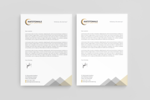 Letterhead Design by R.design for this project | Design: #25722285