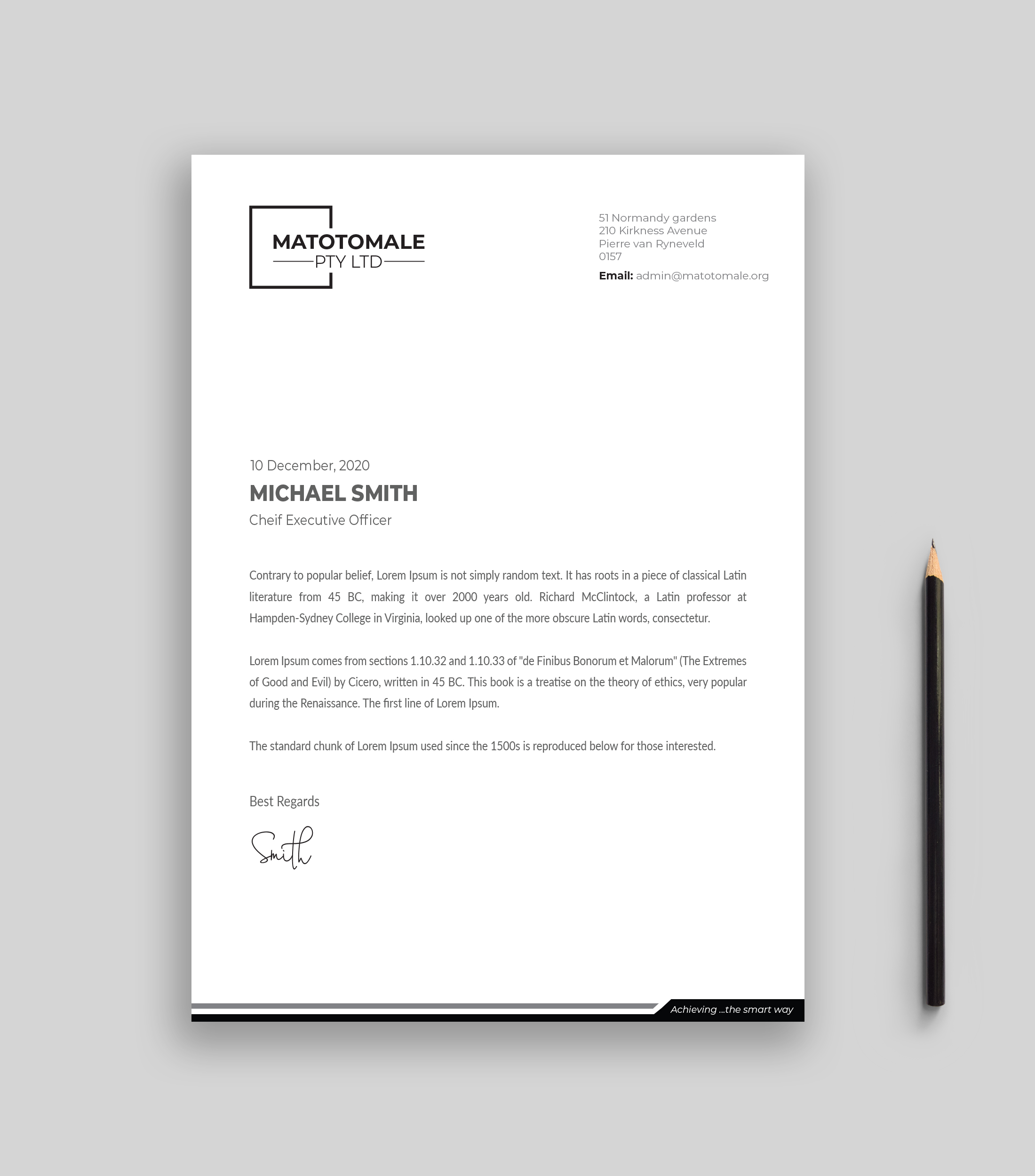 Diseño de Membrete por Musa. A para este proyecto | Diseño #25716846