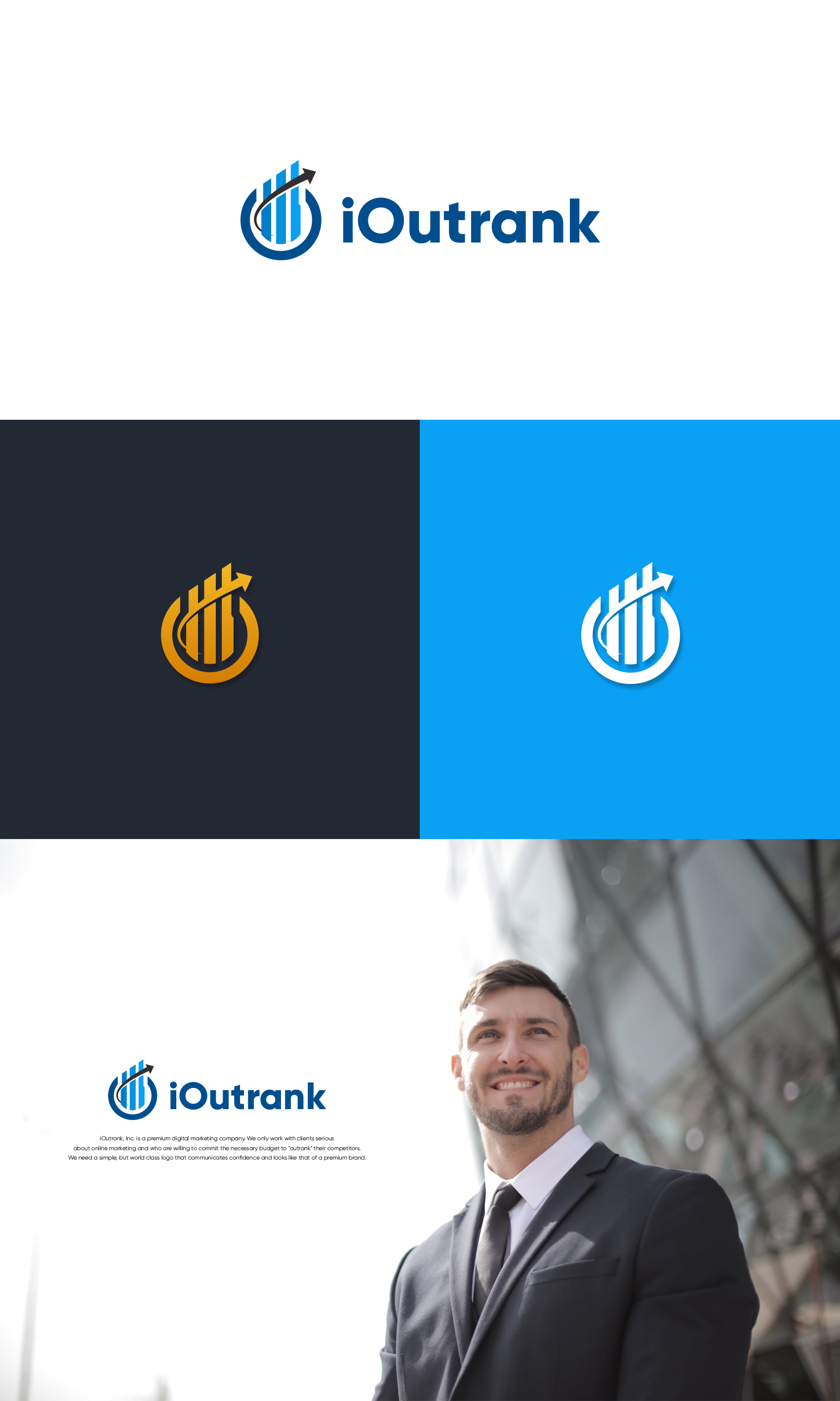 Logo Design by Panagiotis Kyrogloy for Doug Walker Consulting, LLC | Design #25717548