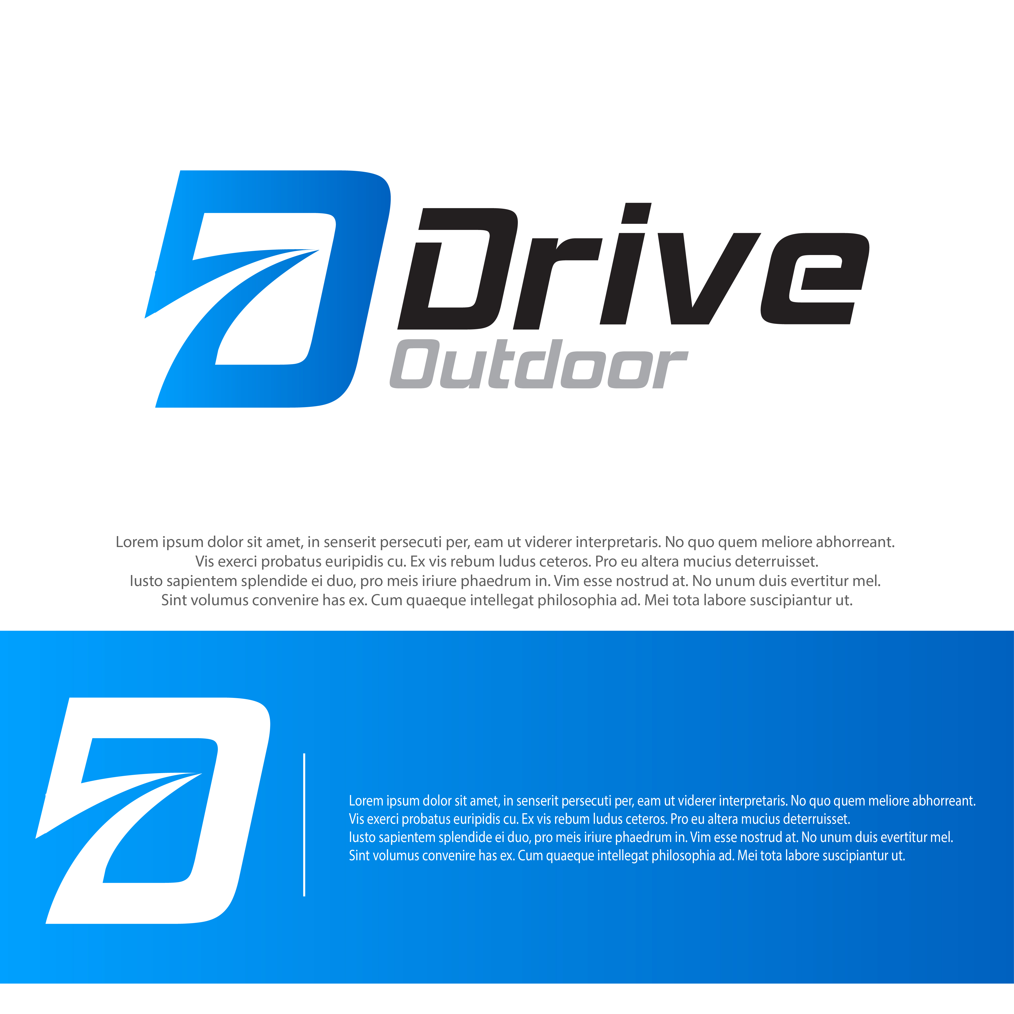 Logo-Design von farady für Drive Outdoor | Design #25724094