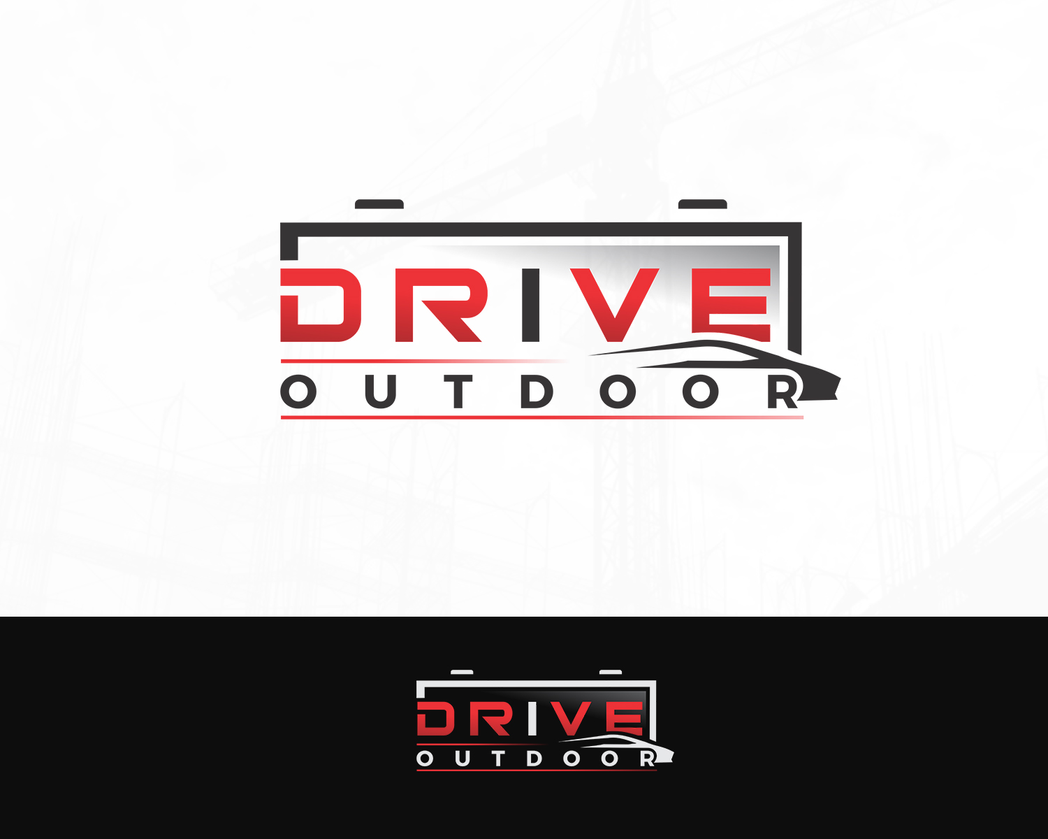 Logo Design by Djamdesign for Drive Outdoor | Design #25731417