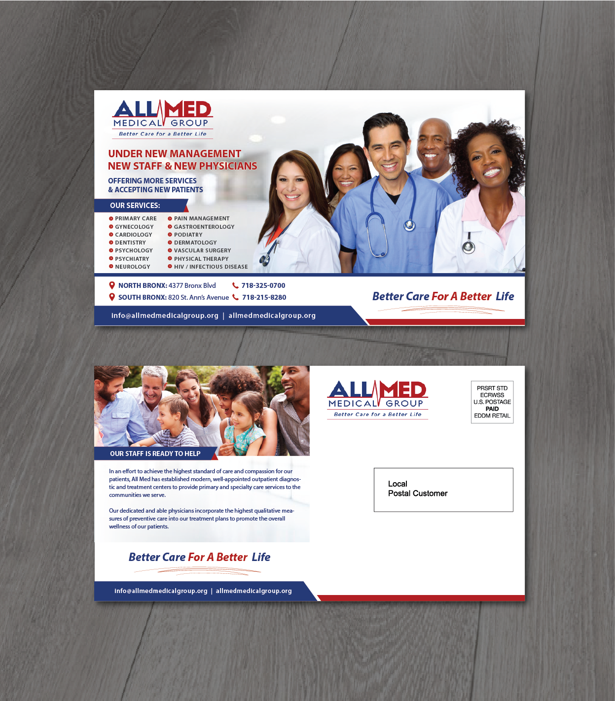Postcard Design by alex989 for this project | Design #25717491