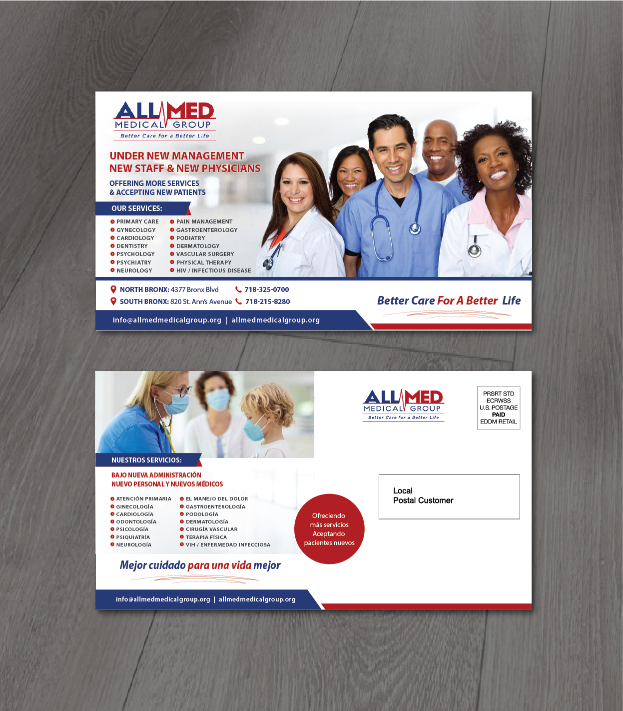 Postcard Design by alex989 for this project | Design #25734028