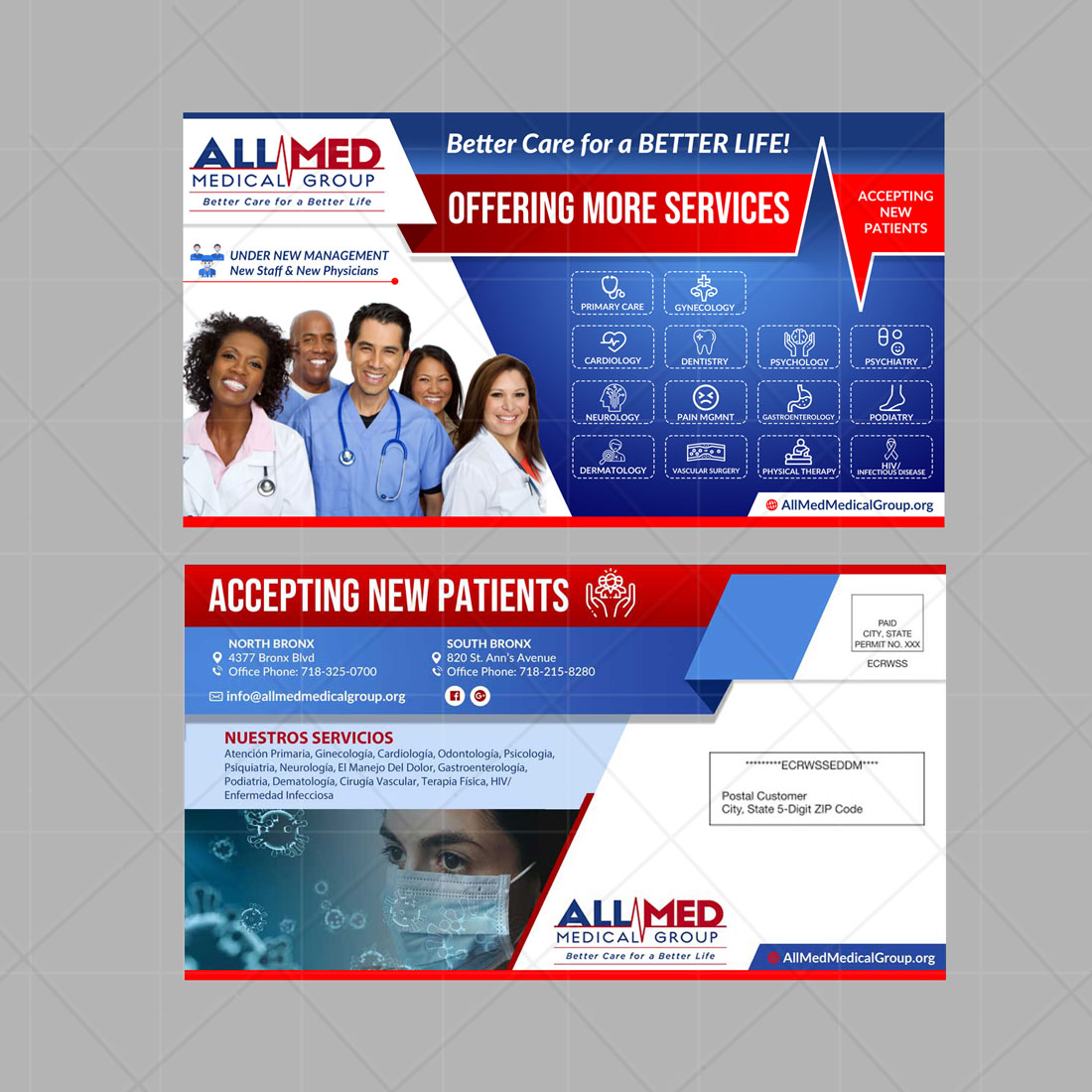 Postcard Design by DA. for this project | Design #25738912