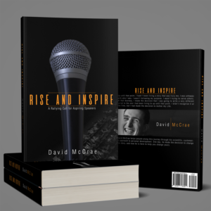Public Speaking Book for aspiring, ambitious speakers | Design de Couverture de Livre par ARO