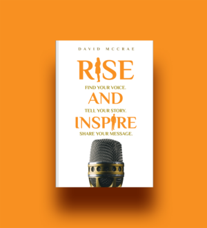 Public Speaking Book for aspiring, ambitious speakers | Design de Couverture de Livre par RGraphic