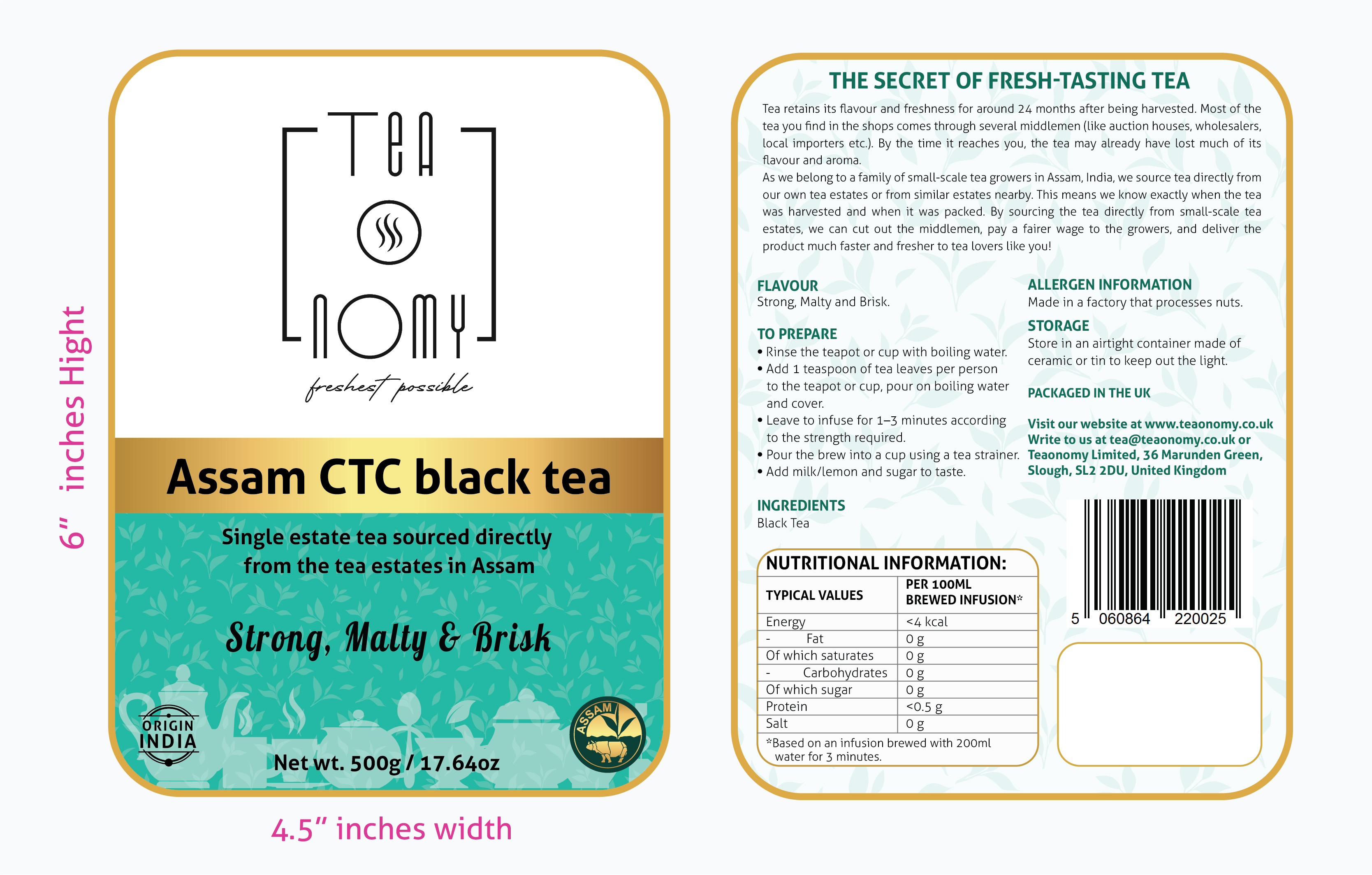 Label Design by Savitra for this project | Design #25769509