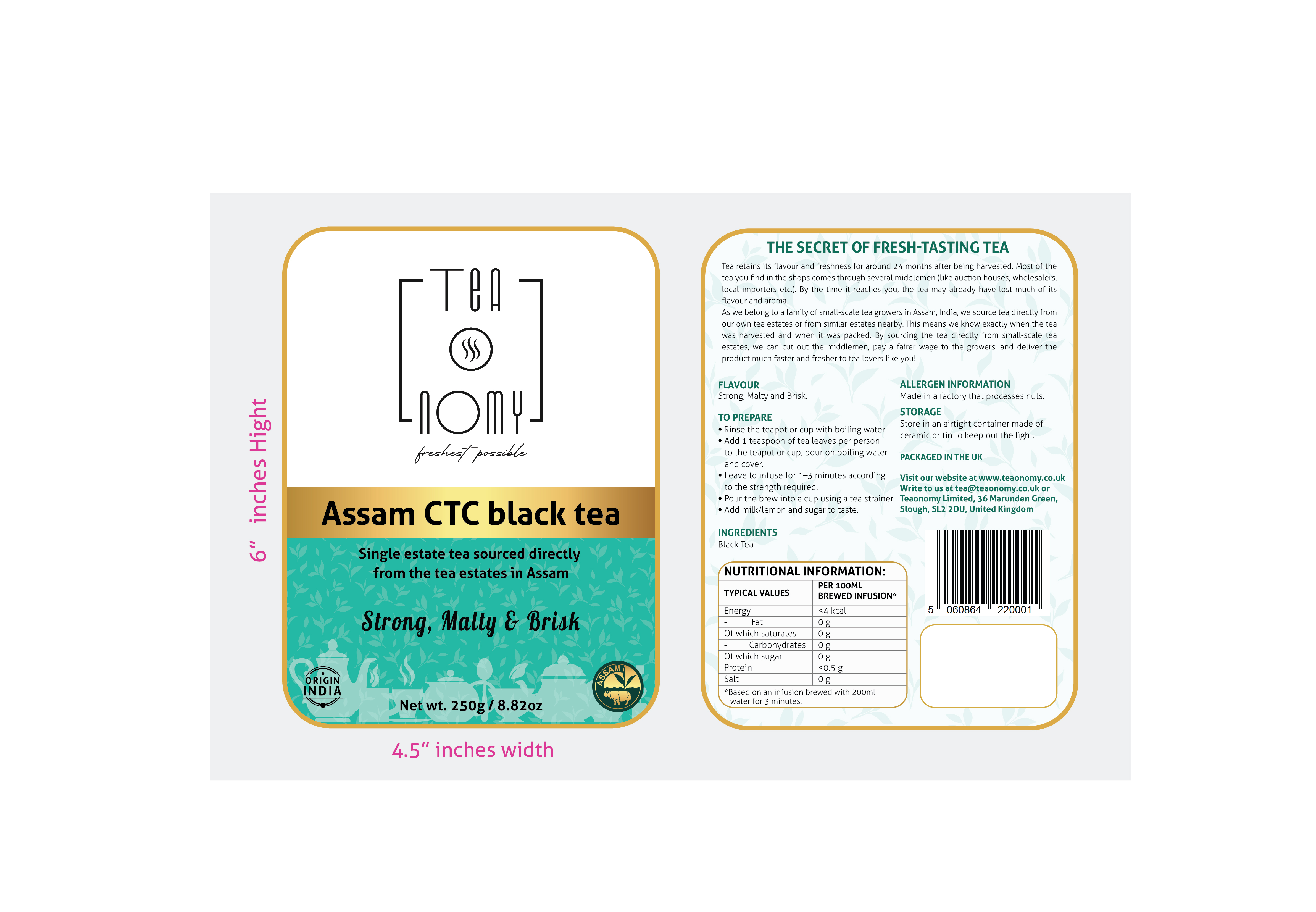 Label Design by Savitra for this project | Design #25769510