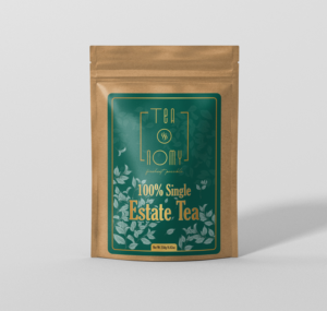 Tea standup pouch labels | Label Design by ronin71
