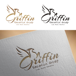 Griffin Vacation Group tagline Love.Peace.Vacation | Logo Design by N83touchthesky
