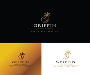 Griffin Vacation Group tagline Love.Peace.Vacation | Logo Design by FourtuneDesign