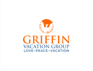 Griffin Vacation Group tagline Love.Peace.Vacation | Logo Design by BNdesigner