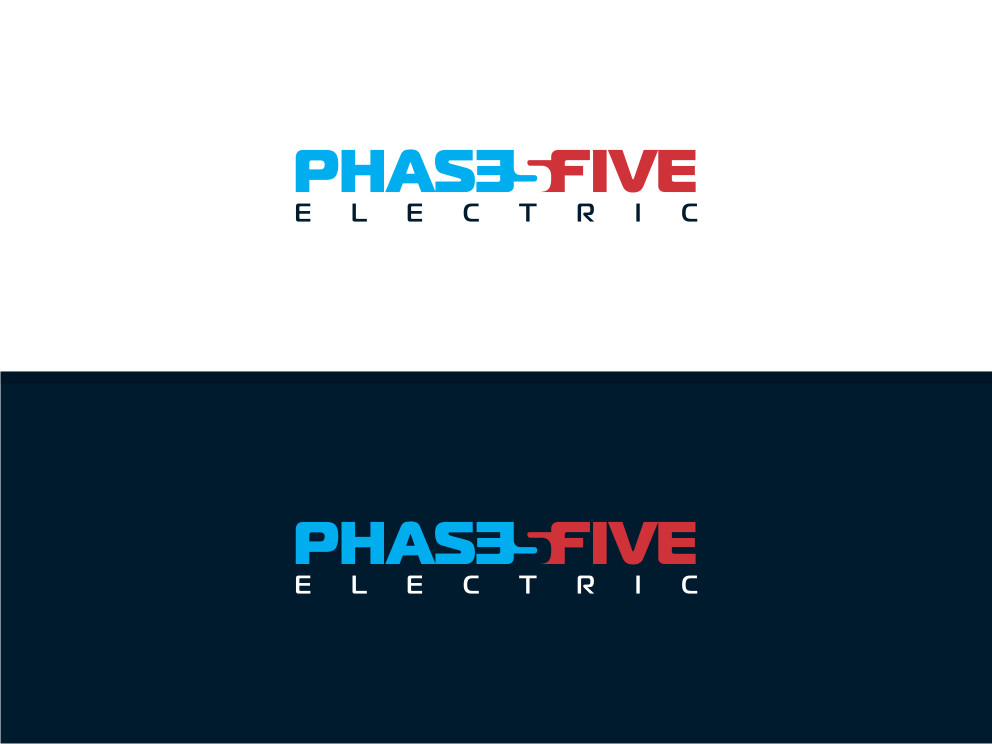 Diseño de Logo por Atvento Graphics para Phase Five Electric | Diseño #25719768