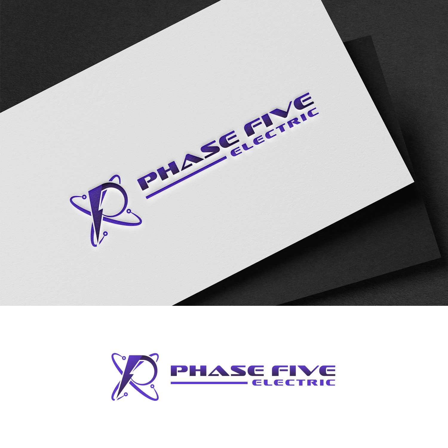 Logo-Design von NZ Creatives für Phase Five Electric | Design #25802874