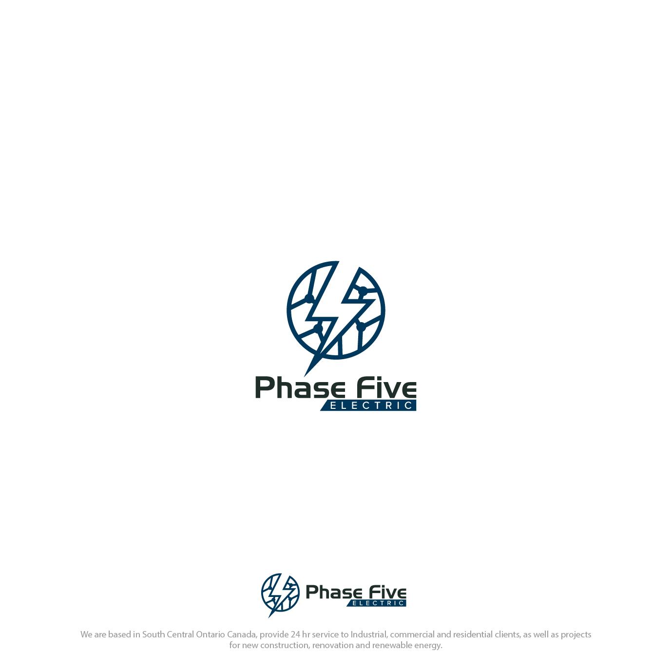 Logo-Design von 4tech services für Phase Five Electric | Design #25720528