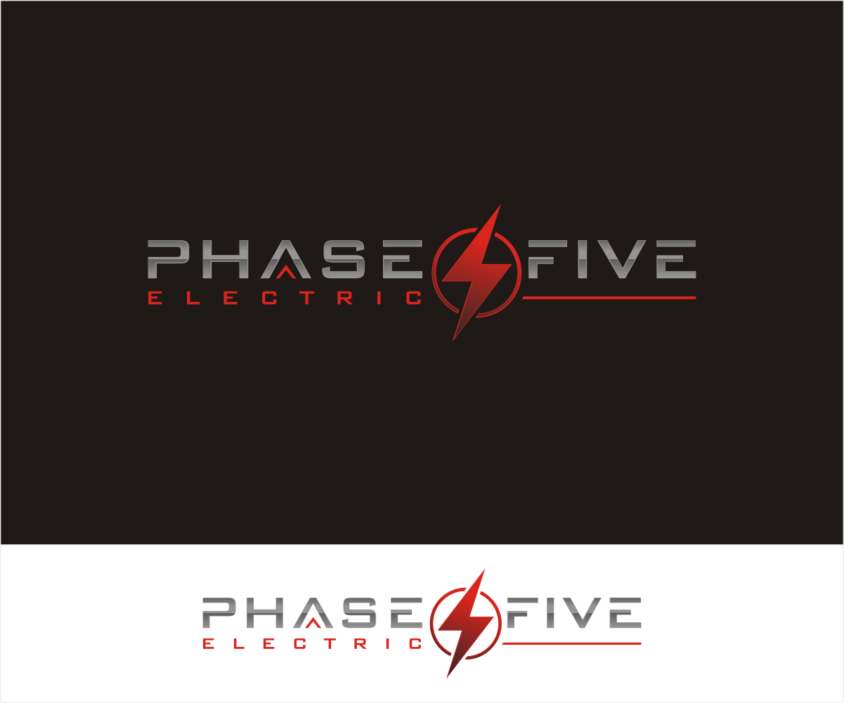 Logo Design by f i l d a for Phase Five Electric | Design #25798623