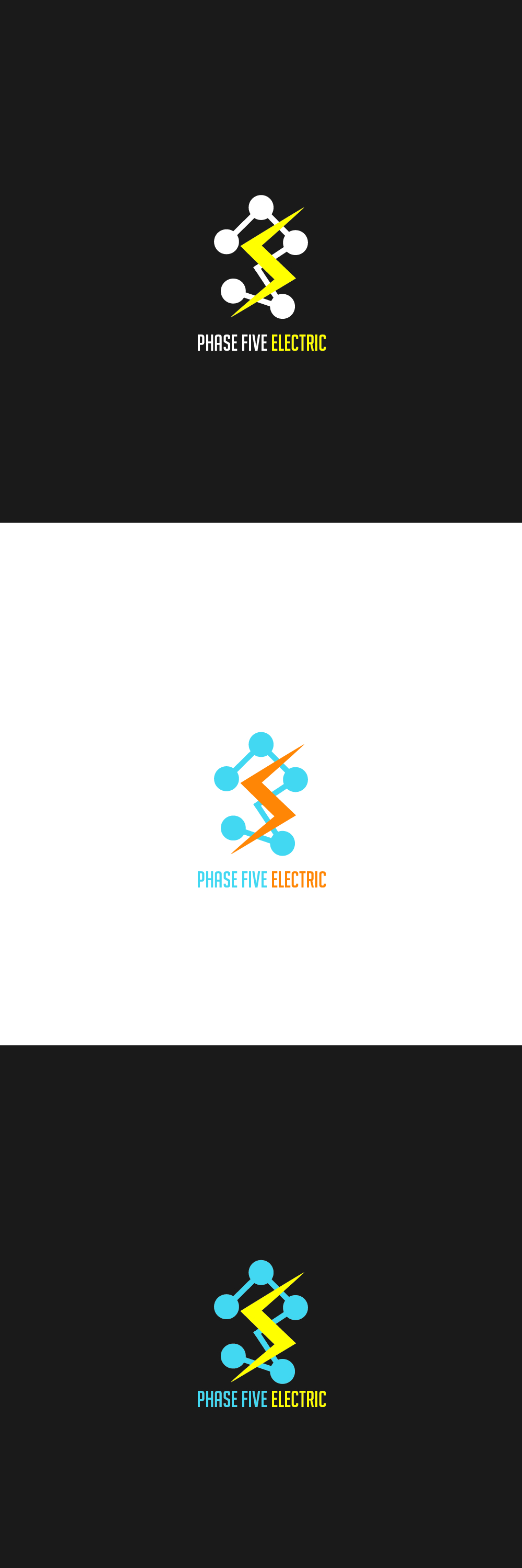 Design de Logo par Ngodink Std. pour Phase Five Electric | Design #25726630