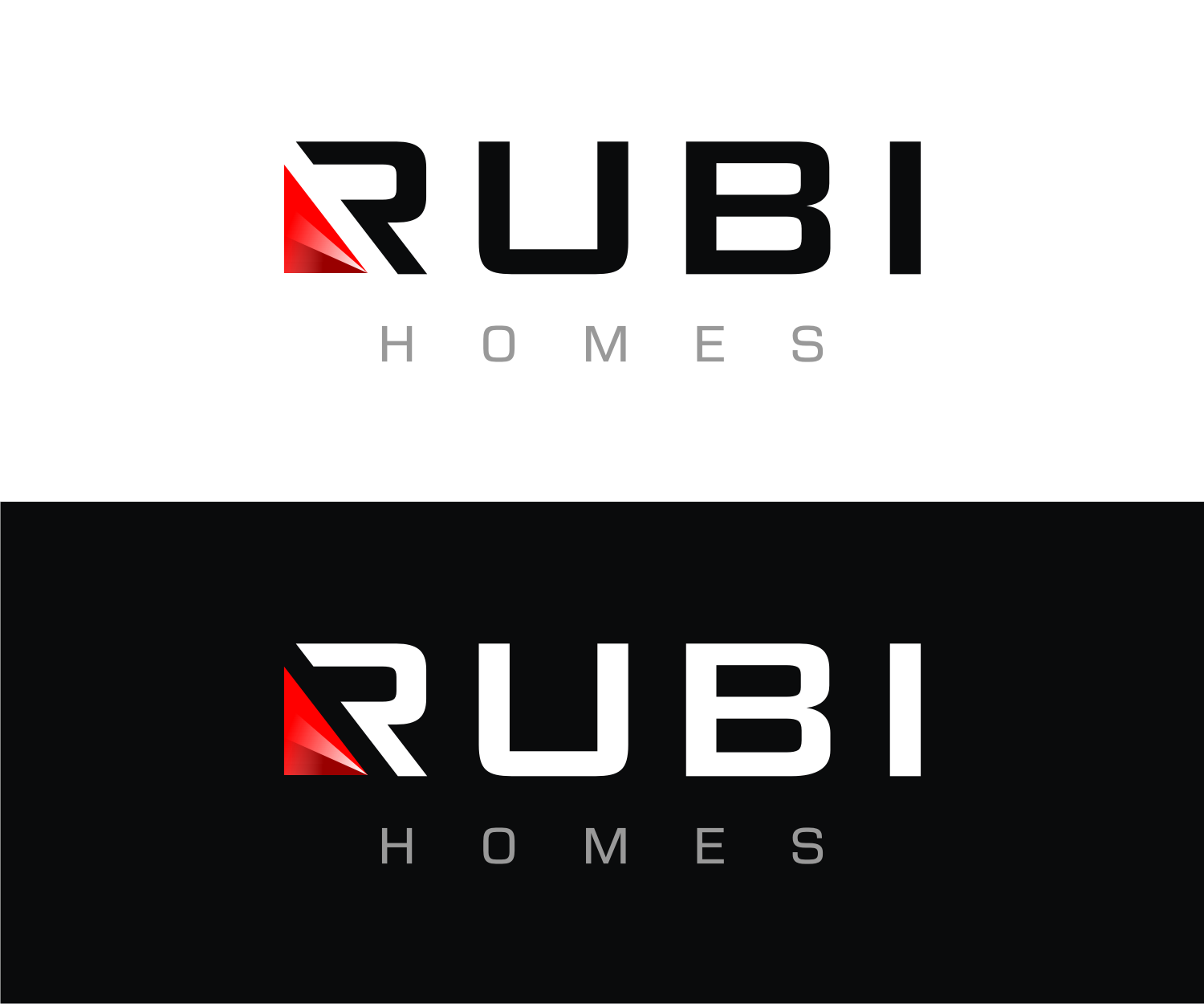 Logo Design by R16 for Rubi homes  | Design #25717949