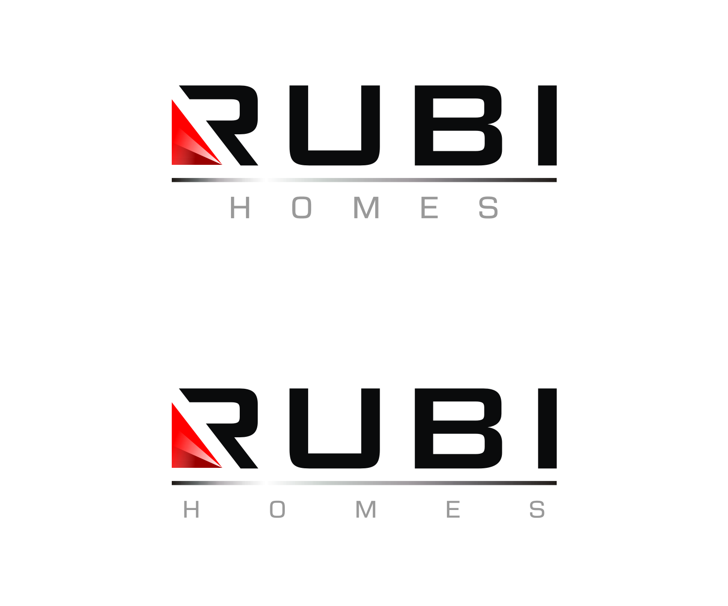 Logo Design by R16 for Rubi homes  | Design: #25718709