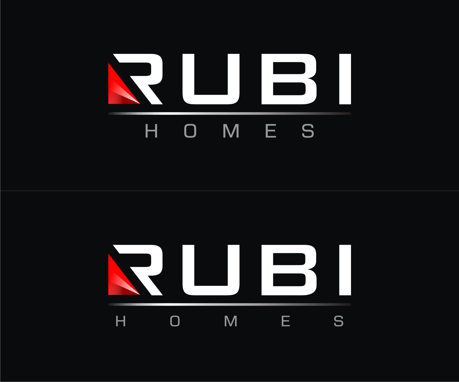 Logo Design by R16 for Rubi homes  | Design #25719344